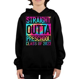 Straight Outta Preschool Class Of 2022 Graduation Gift Youth Hoodie - Thegiftio UK