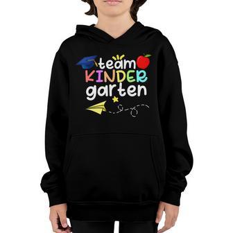 Team Kindergarten Cute Back To Scool Graphic Design Printed Casual Daily Basic Youth Hoodie - Thegiftio UK