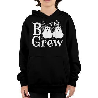The Boo Crew - Scary Cute Ghost Halloween Youth Hoodie - Seseable