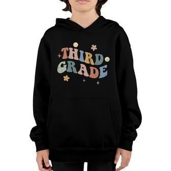 Third Grade Teacher 3Rd Grade Teacher Funny Back To School Cute Gift Graphic Design Printed Casual Daily Basic Youth Hoodie - Thegiftio UK