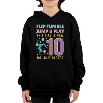 This Girl Is Now 10 Double Digits Great Gift Youth Hoodie - Thegiftio UK