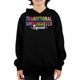 Transitional Kindergarten Teacher Tk Squad Back To School Youth Hoodie - Thegiftio UK