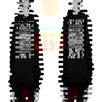 Vintage Teacher Yall Need Math Youth Hoodie - Thegiftio