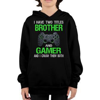 Vintage Video Games Funny Gamer Gaming Gift Boys Brother Son Youth Hoodie - Thegiftio UK
