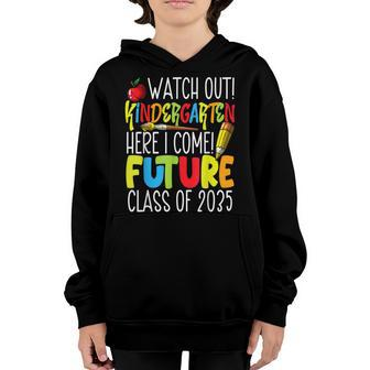 Watch Out Kindergarten Here I Come Future Class Of 2035 V2 Youth Hoodie - Seseable