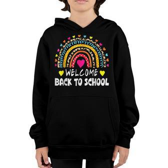 Welcome Back To School First Day Of School Teachers Students V3 Youth Hoodie - Thegiftio UK