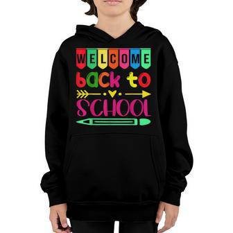 Welcome Back To School Teacher Appreciation Staff Youth Hoodie - Thegiftio UK