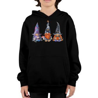 Womens Cute Halloween Gnomes Youth Hoodie - Thegiftio UK