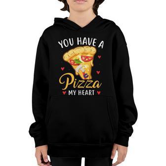 You Have A Pizza My Heart Cute Graphic Plus Size Shirt For Girl Boy Graphic Design Printed Casual Daily Basic Youth Hoodie - Thegiftio UK