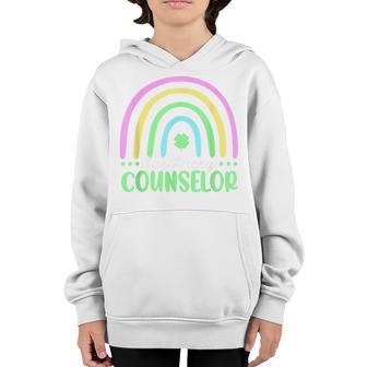 Lucky To Be A Counselor  School St Patricks Day Gift  Youth Hoodie