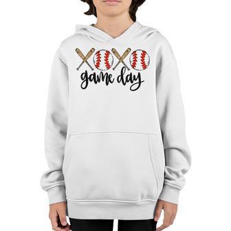 Baseball Game Day - Love -Ball Youth Hoodie - Thegiftio UK