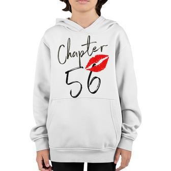 Chapter 56Th Birthday Girl Princess 56 Years Old Youth Hoodie - Thegiftio UK