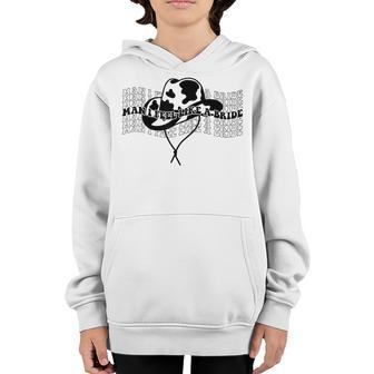 Cowhide Cowgirl Hat Man I Feel Like A Bride Western Country V2 Youth Hoodie - Thegiftio UK