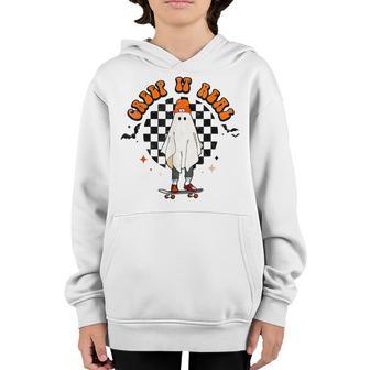 Creep It Real Ghost Halloween Sweating Sucks Skeleton Boys Youth Hoodie - Thegiftio UK