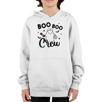 Halloween Boo Boo Crew Nurse Youth Hoodie - Seseable