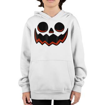 Jack O Lantern Pumpkin Kids Boys Halloween Costume Youth Hoodie - Thegiftio UK