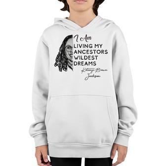 Ketanji Brown Jackson Black Girl Magic 1St Black Woman Quote V2 Youth Hoodie - Thegiftio UK