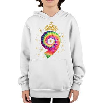 Kids 9 Year Of Being Awesome 9 Years Old 9Th Birthday Tie Dye Youth Hoodie - Thegiftio UK