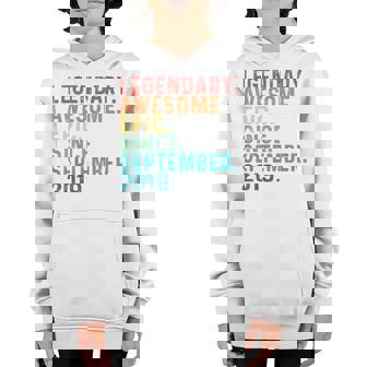 Kids Awesome Since September 2019 3 Years Old 3Rd Birthday Gifts V3 Youth Hoodie - Thegiftio UK