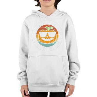 Kids Coolest Pumpkin In The Patch Toddler Boys Halloween Toddler Youth Hoodie - Thegiftio UK