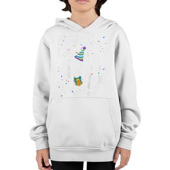 Kids Rawr Im 4 T Rex Dinosaur 1St Birthday Toodler Boys Gifts Youth Hoodie - Thegiftio UK