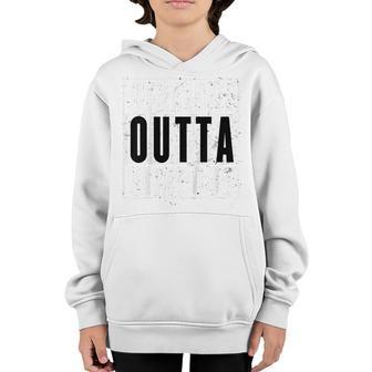 Kids Straight Outta Timeout Toddler Childs Youth T Youth Hoodie - Thegiftio UK