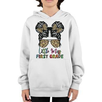 Little Miss Second Grade Girl Back To School 2Nd Grade V6 Youth Hoodie - Thegiftio UK