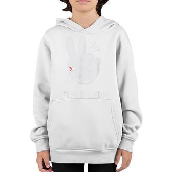 Love Sign Language Unity Day Orange Kids Anti Bullying 2022 Youth Hoodie - Thegiftio UK