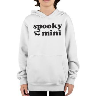 Spooky Mini Kid Halloween Present Youth Hoodie - Seseable
