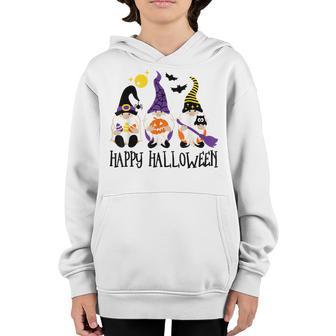 Three Halloween Gnomes Trick Or Treat Kids Toddler Costume Youth Hoodie - Thegiftio UK