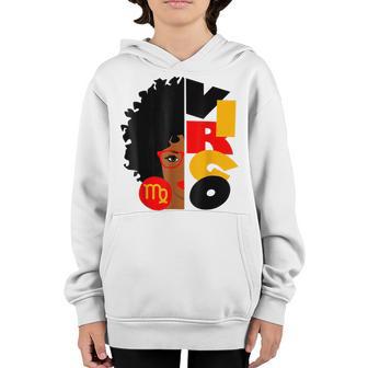 Virgo Girl Africa Girl Zodiac Signs Birthday Youth Hoodie - Thegiftio UK