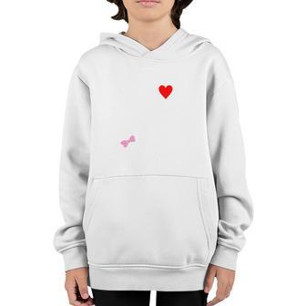 Baby Girl Skeleton Pregnancy Love Halloween Graphic Design Printed Casual Daily Basic V2 Youth Hoodie - Thegiftio UK