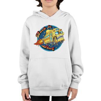 Back To School Tshirtback To Skull Graphic Design Printed Casual Daily Basic Youth Hoodie - Thegiftio UK