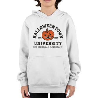 Halloween School Halloween University Graphic Design Printed Casual Daily Basic Youth Hoodie - Thegiftio UK