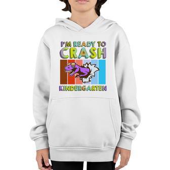 Im Ready To Crash Kindergarten Welcome Back To School Graphic Design Printed Casual Daily Basic Youth Hoodie - Thegiftio UK