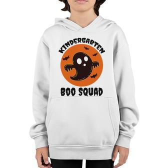 Kindergarten Boo Squad Halloween Teacher Student Gift Ideas Cute Gift Youth Hoodie - Monsterry