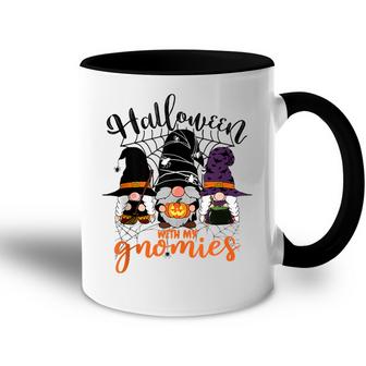 Gnomes Halloween With My Gnomies Witch Garden Gnome  Accent Mug