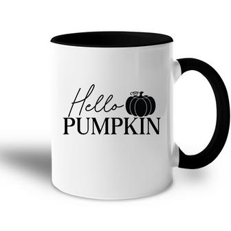 Hello Pumpkin Hello Fall Season Sweater Accent Mug