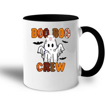 Boo Boo Crew Funny Cute Halloween Nurse Gifts Accent Mug - Seseable