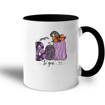 Boo To You Boo Crew Happy Halloween Accent Mug - Seseable