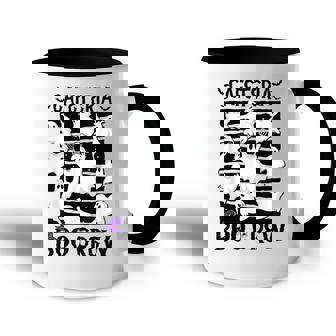 Cafeteria Boo Crew Teacher Lunch Lady Team Spooky Babe Ghost Accent Mug - Thegiftio