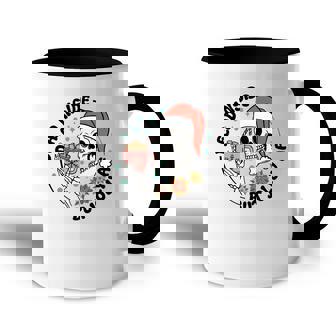 Christmas Dead Inside But Jolly Af Accent Mug - Thegiftio