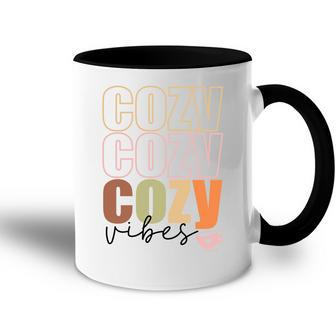 Cozy Vibes Warm Weather Fall Accent Mug - Seseable