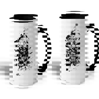 Creepy Zombie Demon Scary Horror Halloween Party Costume Accent Mug | Seseable CA