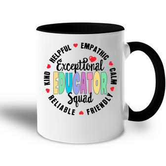 Exceptional Educator Squad Special Education Teacher Autism Accent Mug - Thegiftio UK