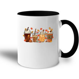 Fall Coffee Autumn Drinking Latte Cream Cozy Accent Mug - Seseable