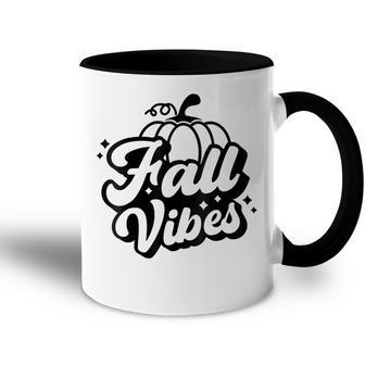 Fall Vibes Pumpkin Season Happy Fall Yall Hello Fall Autumn  Accent Mug