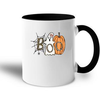 Funny Boo Crew Halloween Pumpkin Party Accent Mug - Seseable