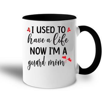 Funny Color Guard Mama Life Color Guard Mom Accent Mug - Thegiftio UK