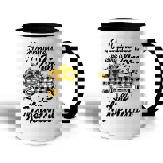 Happiness Is Being A Mom And Meemaw Sunflower Gifts Accent Mug - Thegiftio